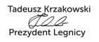 Oświadczenie Prezydenta Legnicy              